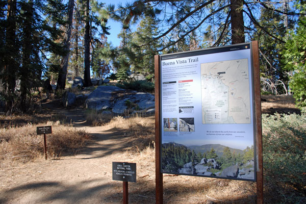 Buena Vista trailhead, Kings Canyon National Park