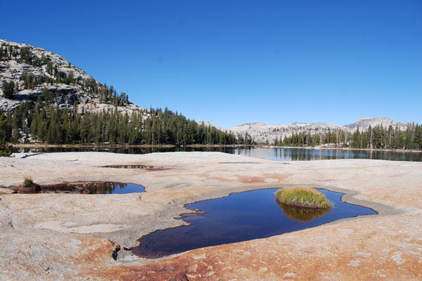 Lowere Cathedral Lake, Tuolumne Meadows, Yosemite National Park, California