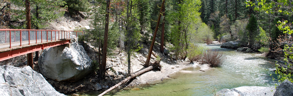 Kanawyer Loop trail, Cedar Grove, Kings Canyon  National Park, Caifornia