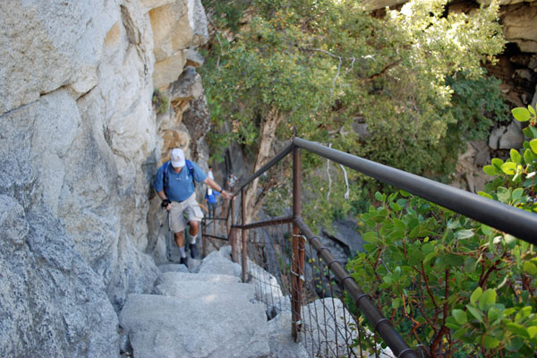 Mist Trail to Vernal Fall, Yosemite National Park, California