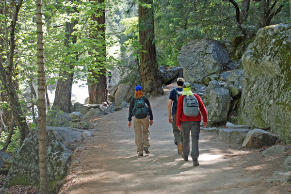 Mist Trail to Vernal Fall, Yosemite National Park, California