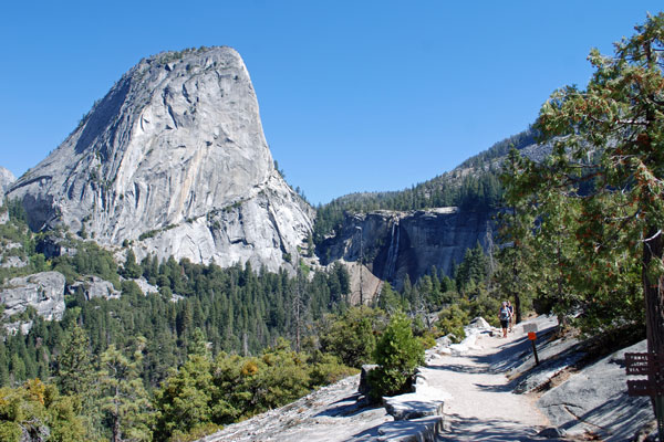 John Muir Trail below Nevada Fall, Yosemite National Park