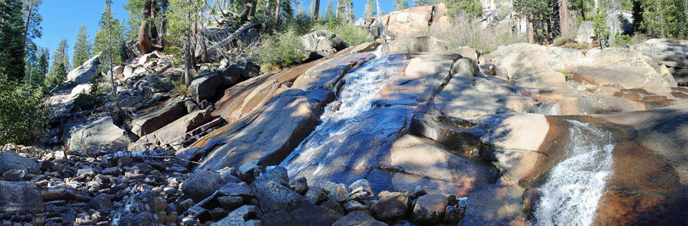 Minaret Falls, Devils Postpile National Monument, CA