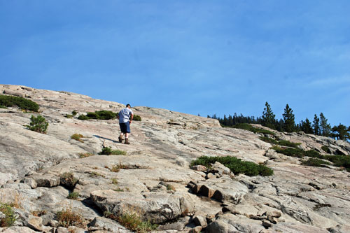 Shirley Lake trail, Palisades Tahoe, CA