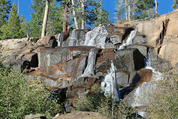 Upper Minaret Falls, Devils Postpile National Monument, California